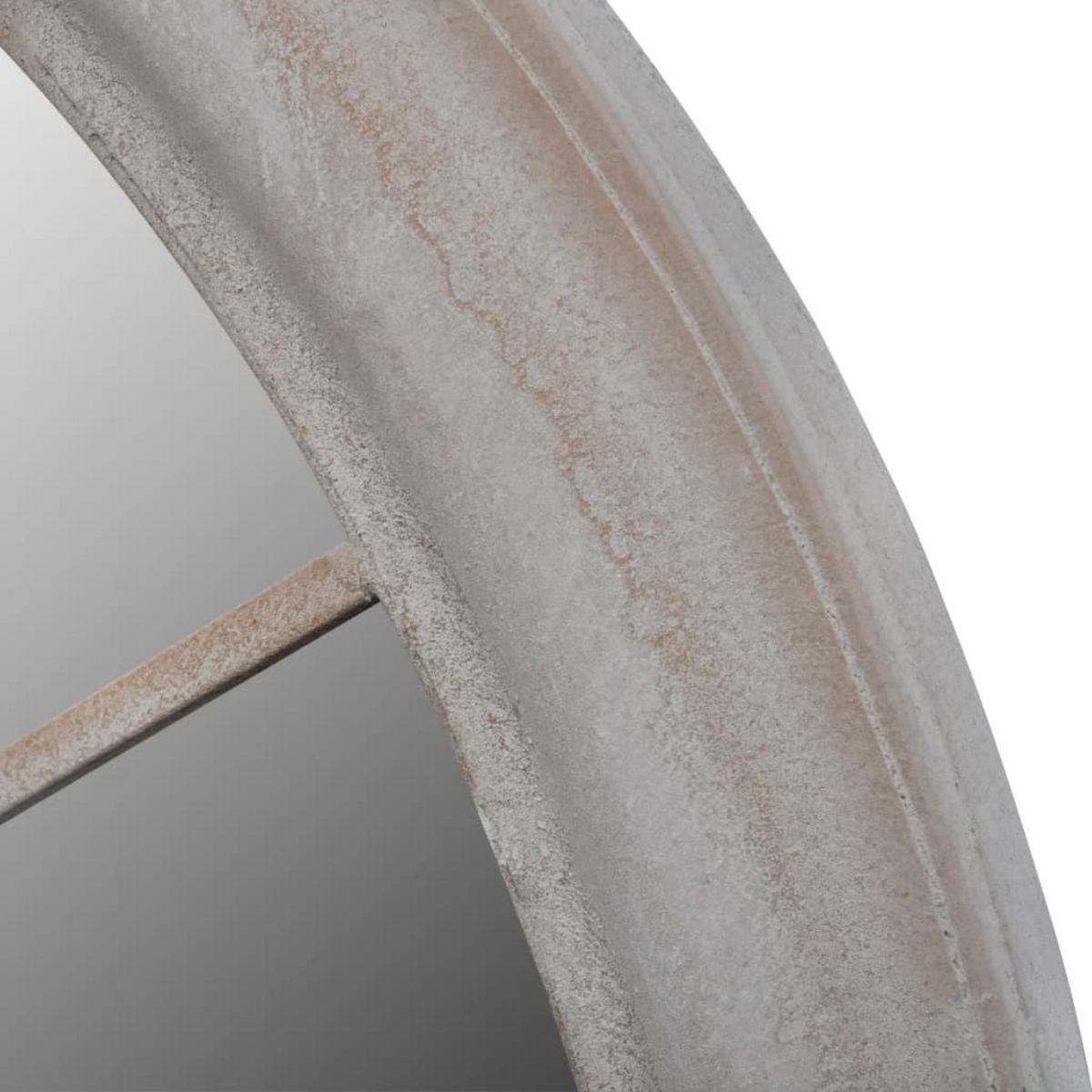 VIDAXL Miroir de jardin d'arche rustique 69x89 cm Interieur/exterieur