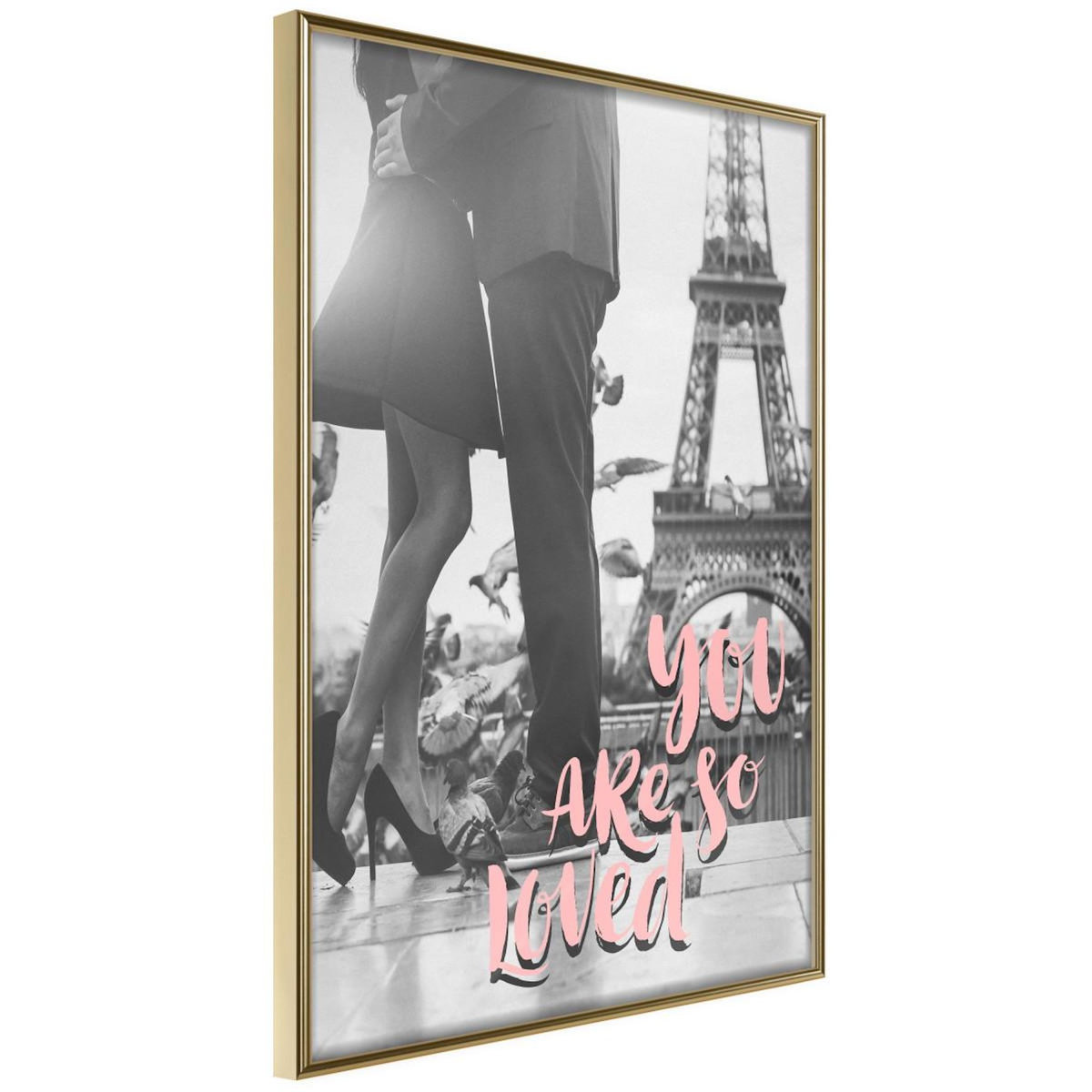 Paris Prix Affiche Murale Encadrée  Love in Paris