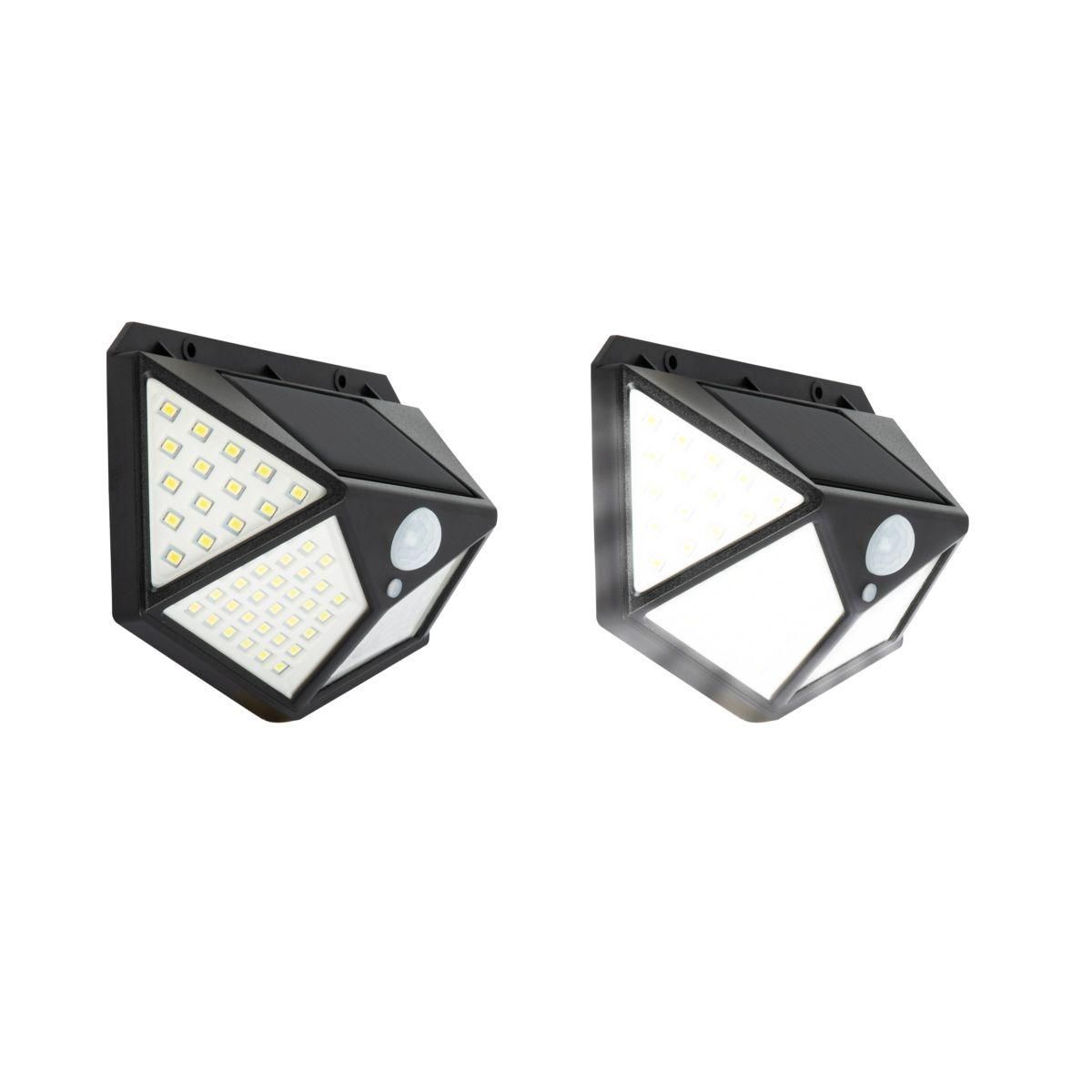 Aquila Appliques solaires x2 - THUNDERLIGHT 3D QUADRI 100 LED