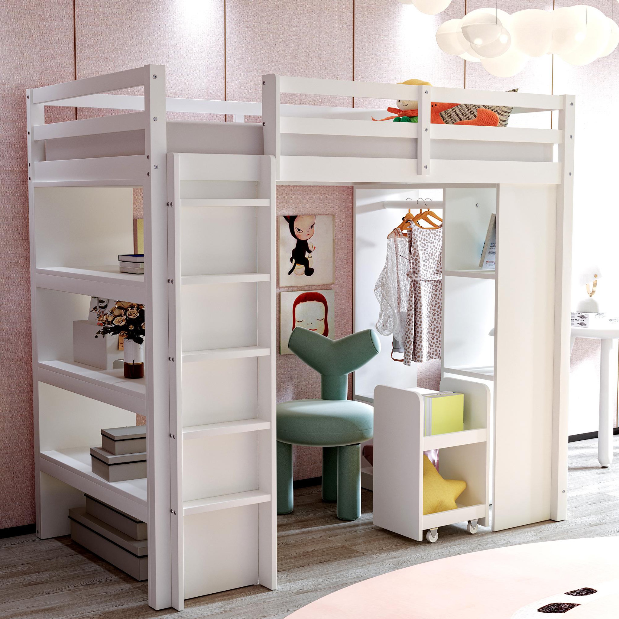 Voir la diapositive 2 : MERAX Lit mezzanine
