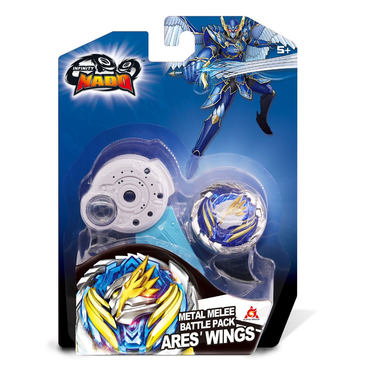 ALPHA GROUP Toupie Metal melee Battle Pack Ares Wings - Infinity Nado V