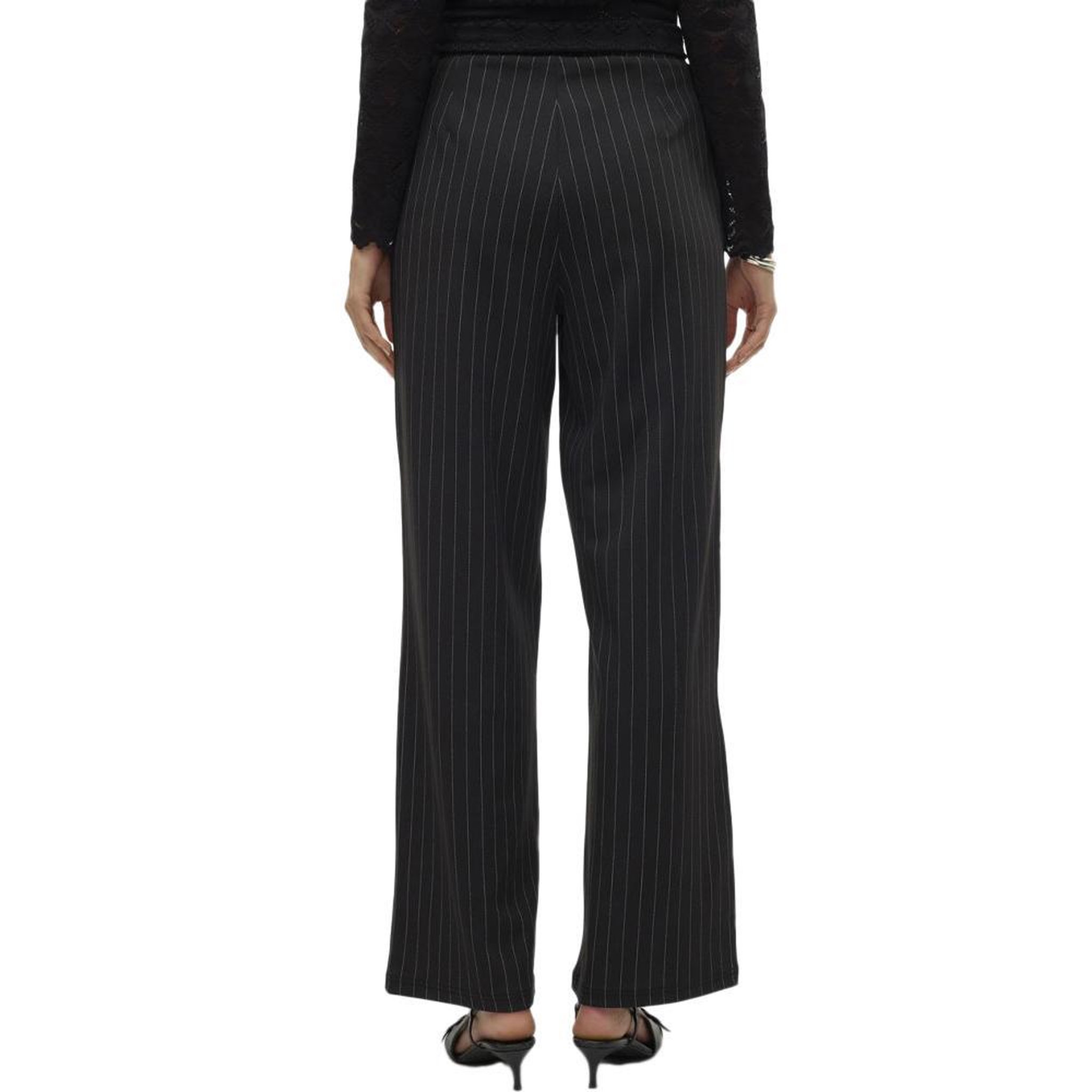 Voir la diapositive 2 : Vero Moda Pantalon Droit Noir Femme Vero Moda Henna