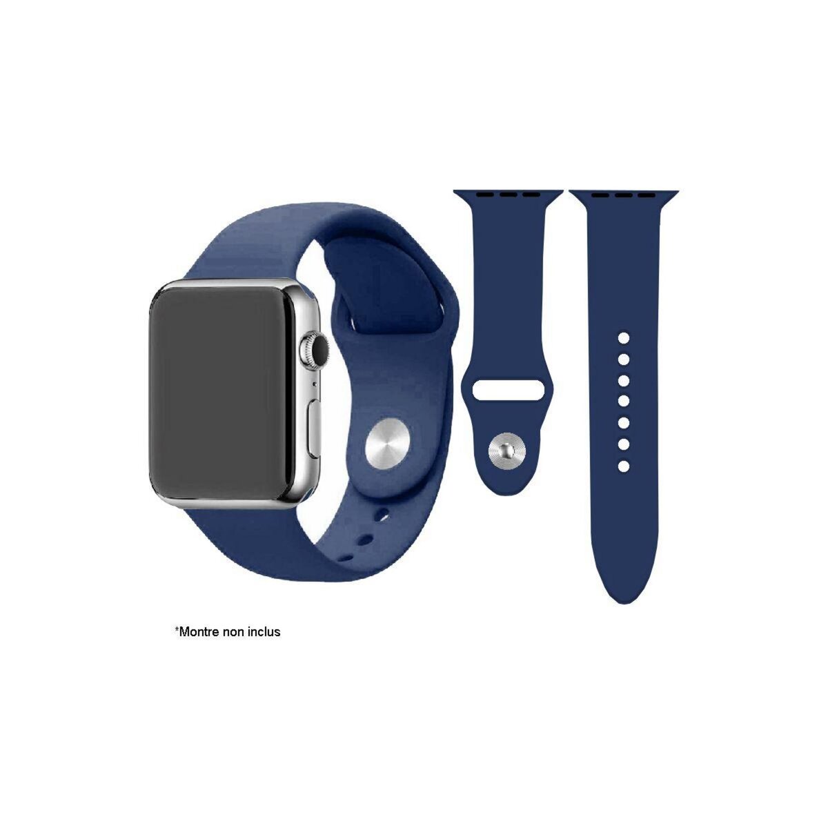 Bracelet apple 2025 watch bleu nuit