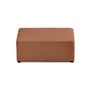 Voir la diapositive 5 : BEST MOBILIER Topaze - pouf - en tissu bouclette