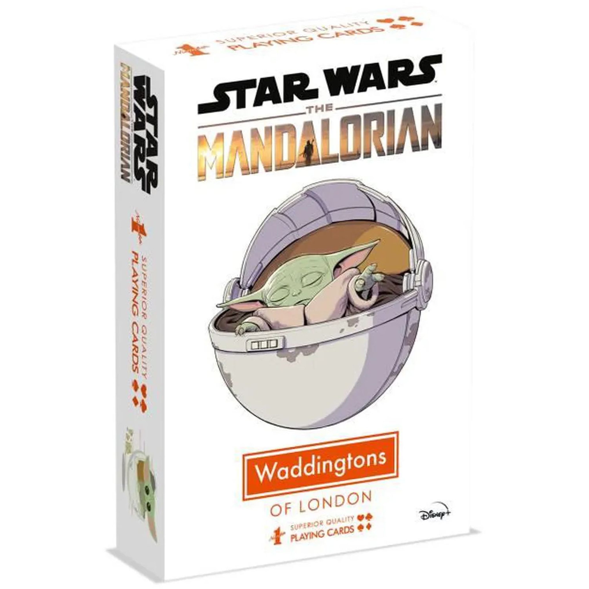  WINNING MOVES Jeu de 54 cartes Grugu The Mandalorian 