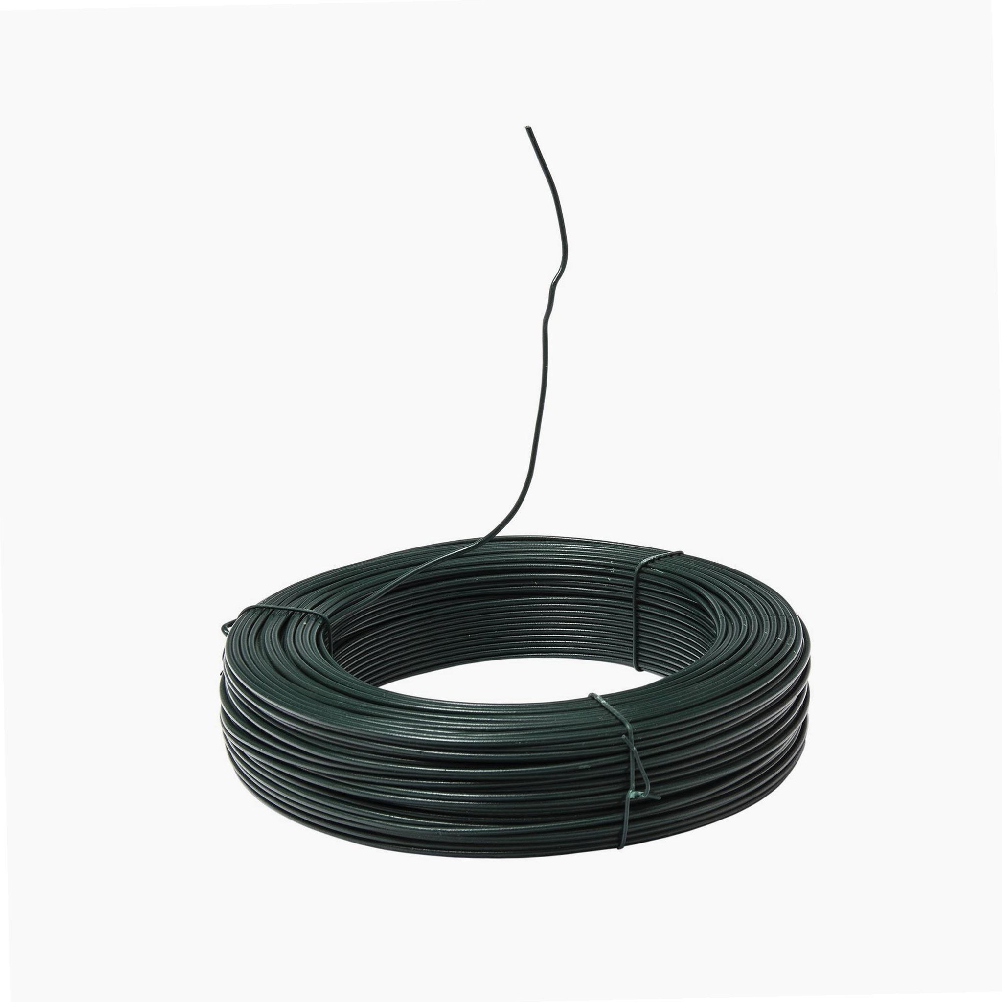 Voir la diapositive 2 : WERKAPRO Fil de fer plastifié Ø3,4 mm WERKA PRO  100m