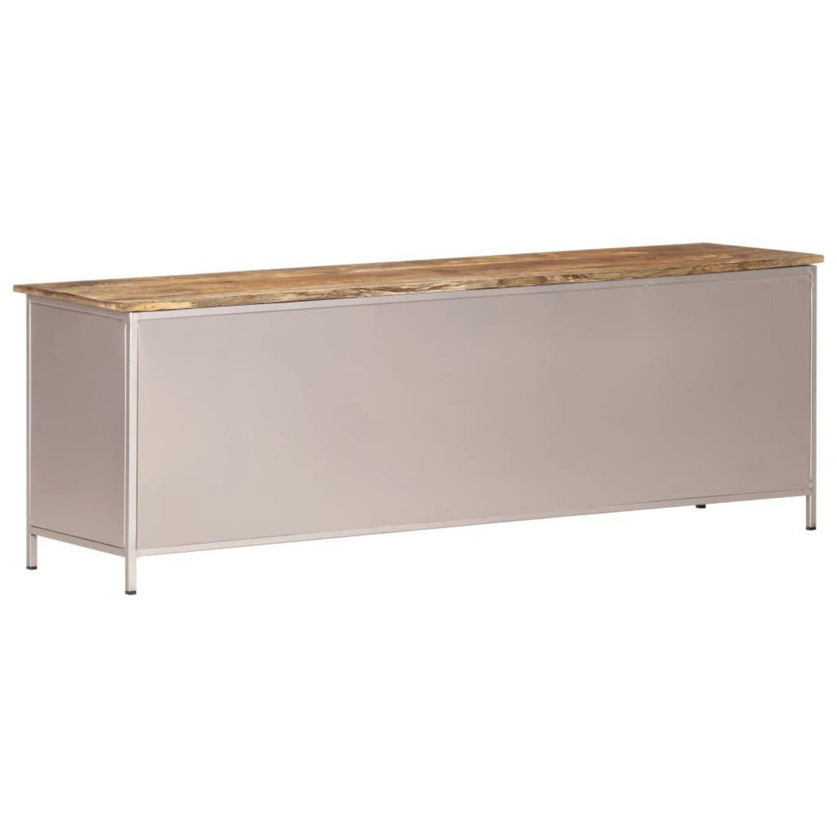 VIDAXL Meuble TV 120x30x40 cm Bois de manguier brut