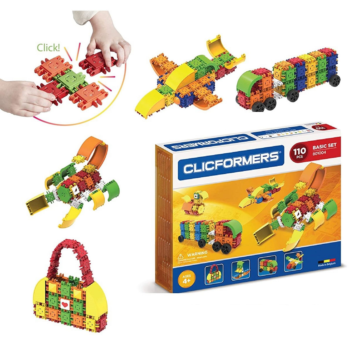 Construction de base Clicformers 110 pièces