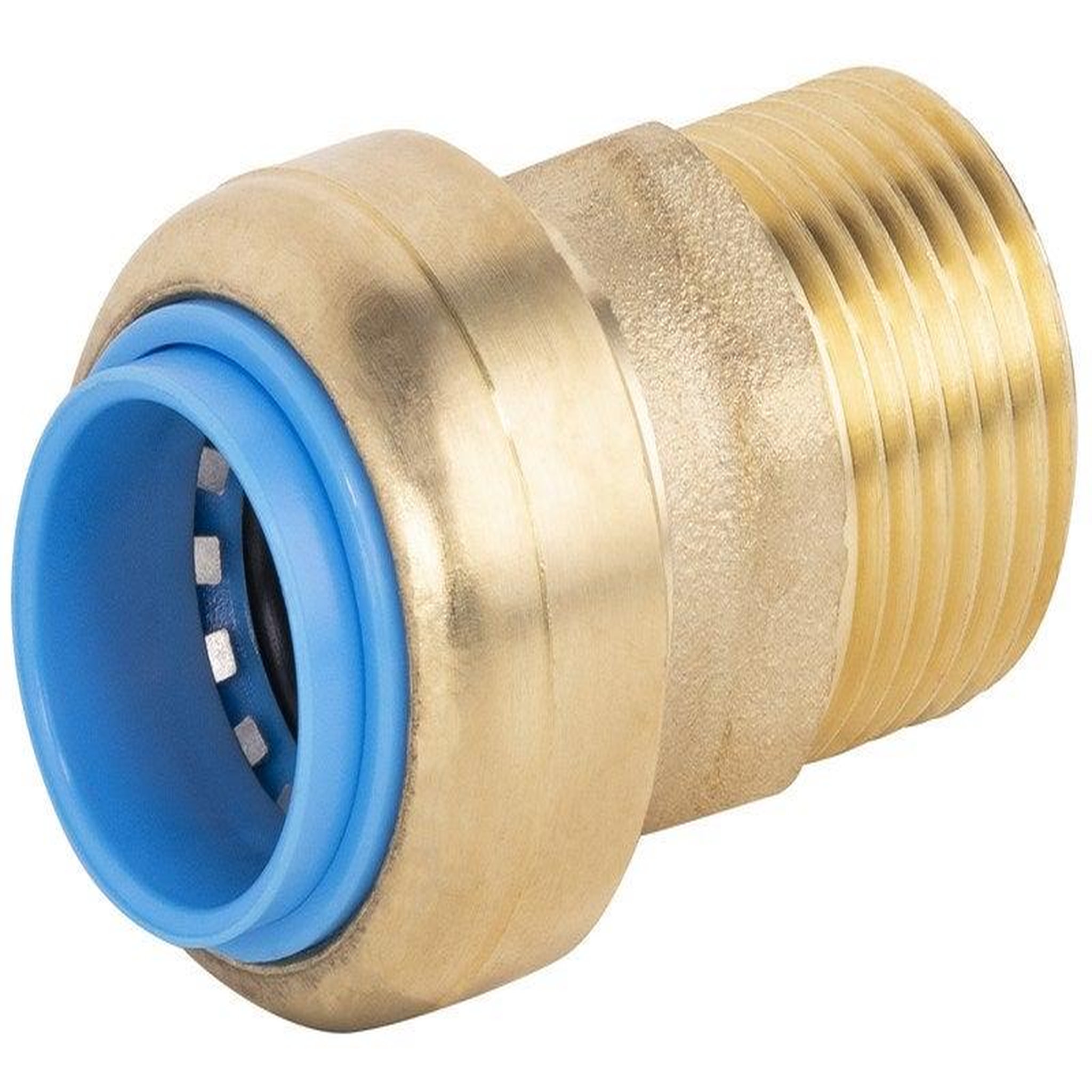 CENTRALE BRICO Raccord droit male 12 x 17 mm diam. 14 mm laiton