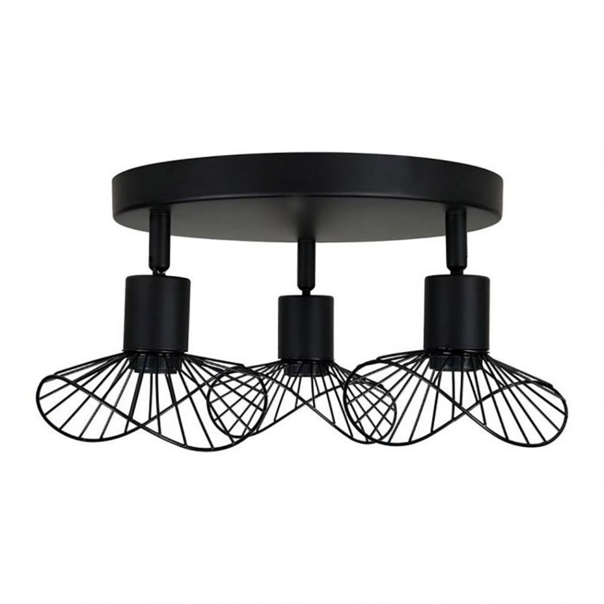 OSTARIA Plafonnier 3 spots Capeline