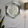 Voir la diapositive 5 : Paris Prix Miroir Mural Design  Aury  75cm Argent