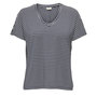 Voir la diapositive 1 : JACQUELINE DE YONG T-shirt Marine à rayures Femme JDY Issy