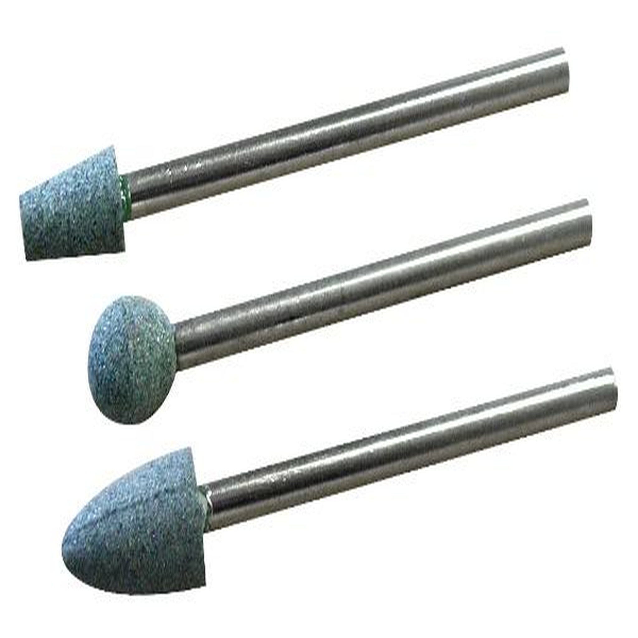 MAXICRAFT 3 meules carbure silicium assorties