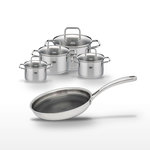 ELO Lot Faitouts 12/14/16/20cm et Poêle 24cm Elo Relief Evolution