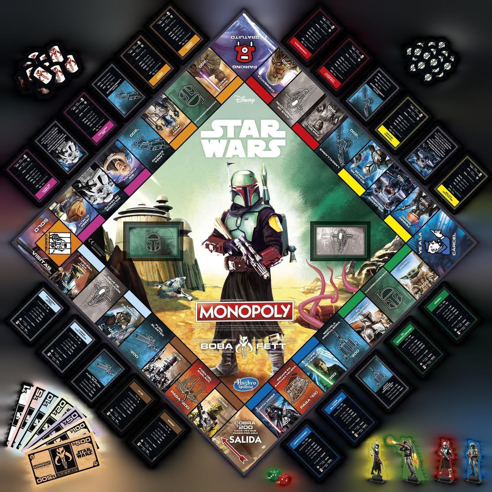 Voir la diapositive 3 : HASBRO Jeu de société Hasbro Édition spéciale Boba Fett