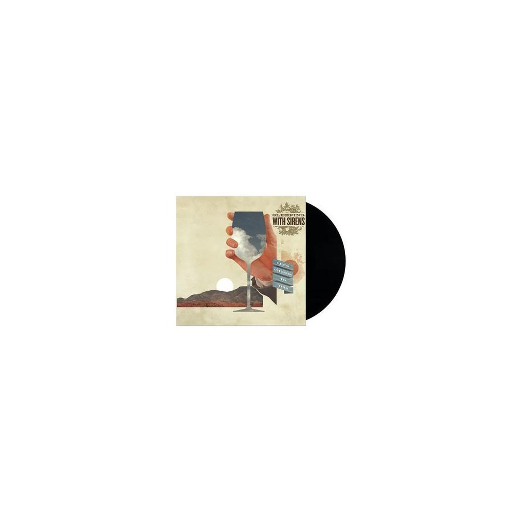 Vinyle 33t noir let's cheers to this – sleeping with sirens
