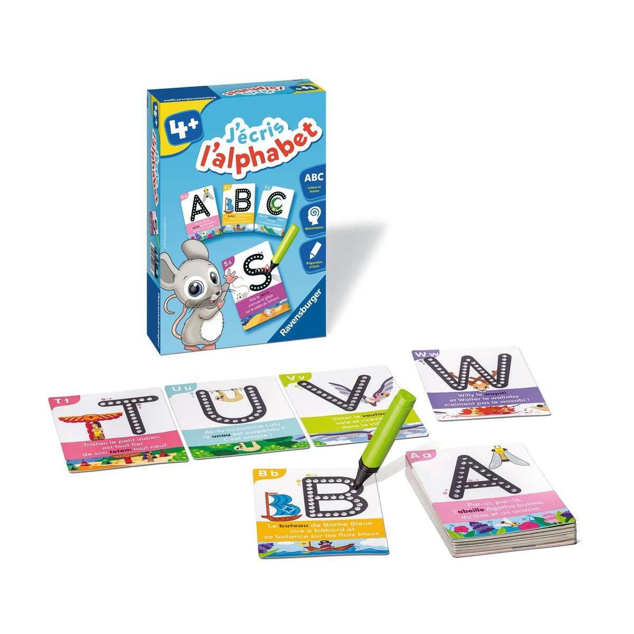 RAVENSBURGER J ecris l alphabet Jeu educatif