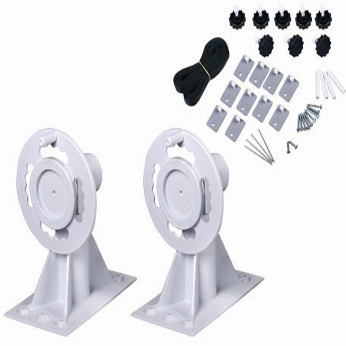 Habitat et Jardin Enrouleur de Bâche été piscine hors-sol