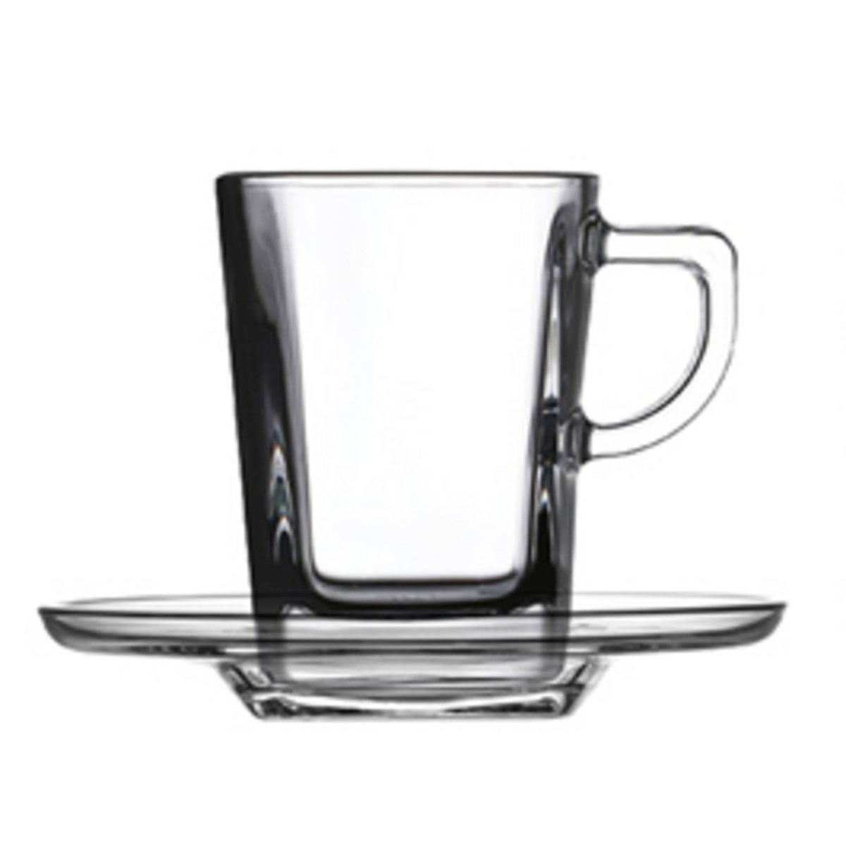 Coffret 6 tasses expresso 7cl + soucoupes