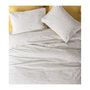 Voir la diapositive 4 : GENERIQUE Parure de lit - 129CTN64850 - 1 housse de couette 220 x 240 cm + 2 taies d'oreiller 60 x 60 cm - 100% coton ranforcé - Moutarde