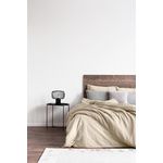 Home collection Parure housse de couette 100% lin et coton lavé 57 fils - dune. Coloris disponibles : Beige