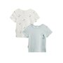 Voir la diapositive 1 : Petit Béguin Lot de 2 t-shirts bébé manches courtes Kimi
