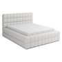 Voir la diapositive 1 : BEST MOBILIER Kingston - lit coffre - 180x200 - sommier inclus - en tissu bouclette