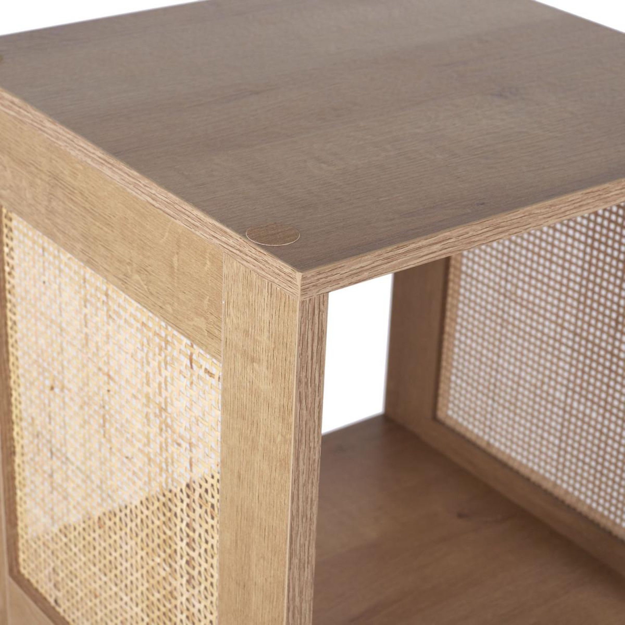 Voir la diapositive 5 : The Home Deco Factory Étagère modulable 3 cases  bali  99cm marron