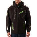 GEOGRAPHICAL NORWAY Parka Softshell Noir Homme Geographical Norway Royaute. Coloris disponibles : Vert