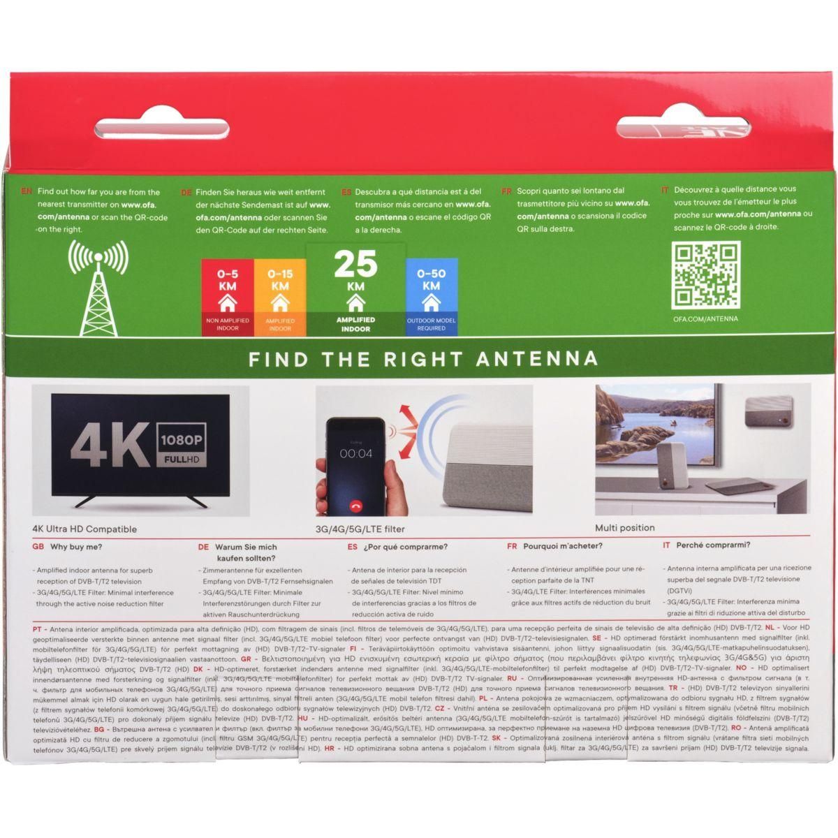 One For All Antenne intérieure SV9436