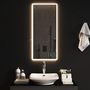 Voir la diapositive 3 : VIDAXL Miroir de salle de bain a LED 40x90 cm