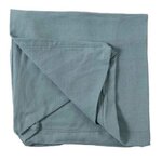 Paris Prix Housse pour Pouf  Monaco  105x105cm Bleu Jean