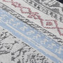 Voir la diapositive 4 : VIDAXL Tapis Rose et aqua 120x180 cm Coton