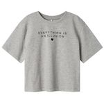 NAME IT T shirt  Fille Name it Fostinna. Coloris disponibles : Gris
