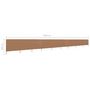 Voir la diapositive 6 : VIDAXL Paravent 9 panneaux Tissu 1200 x 160 cm Taupe