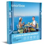 Smartbox 3 jours de rêve en amoureux - Coffret Cadeau Séjour