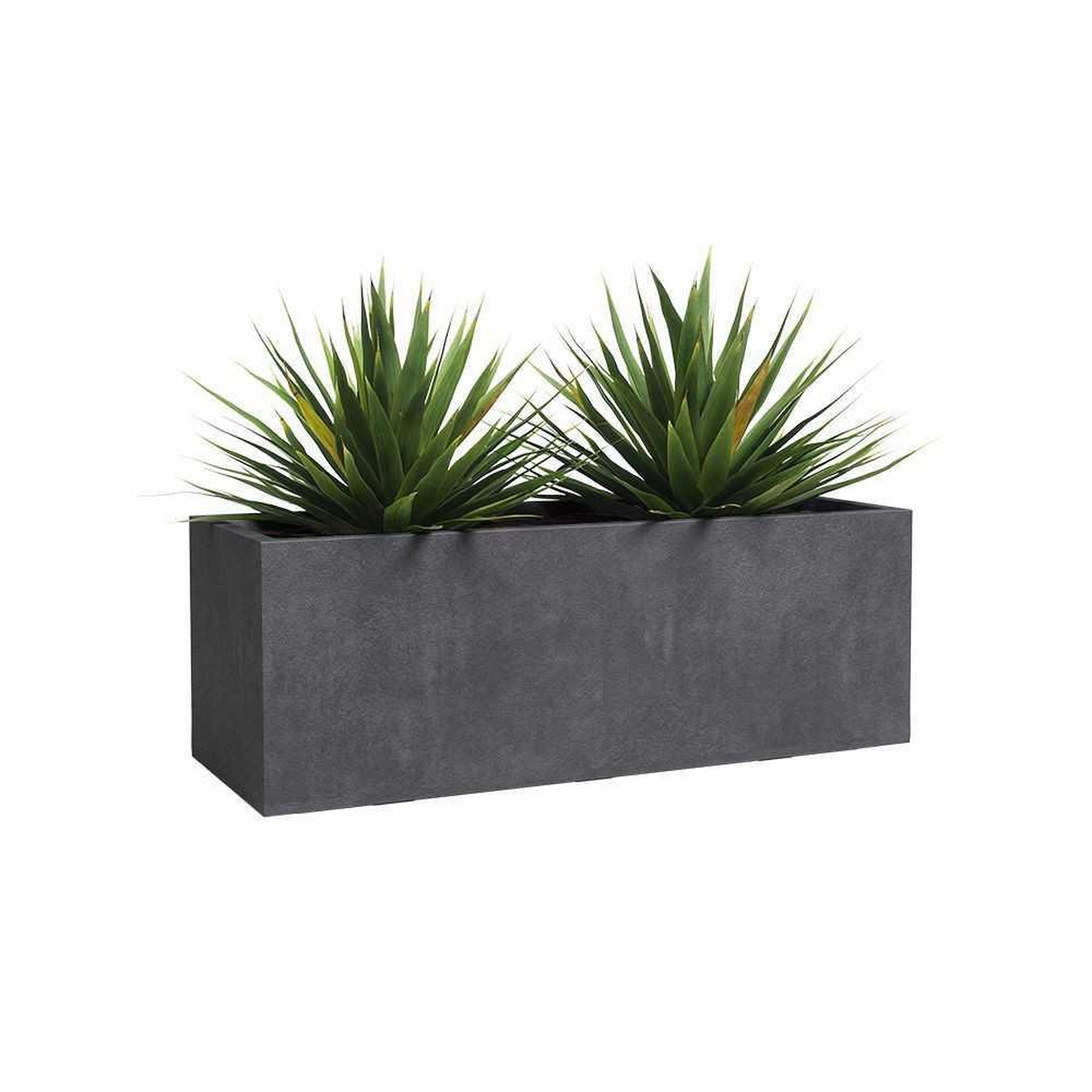 Voir la diapositive 2 : ARTEVASI Artevasi sydney jardinière rectangulaire 80 cm, anthracite, plastique, 57 l