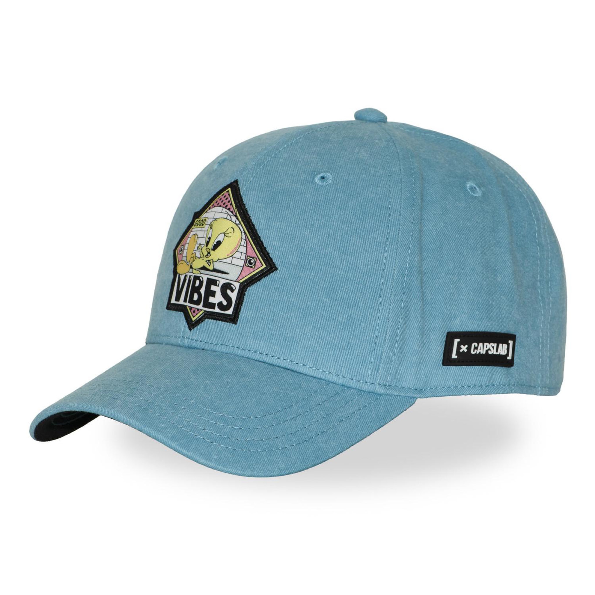 Voir la diapositive 1 : CAPSLAB Casquette trucker looney tunes tweety  life is good