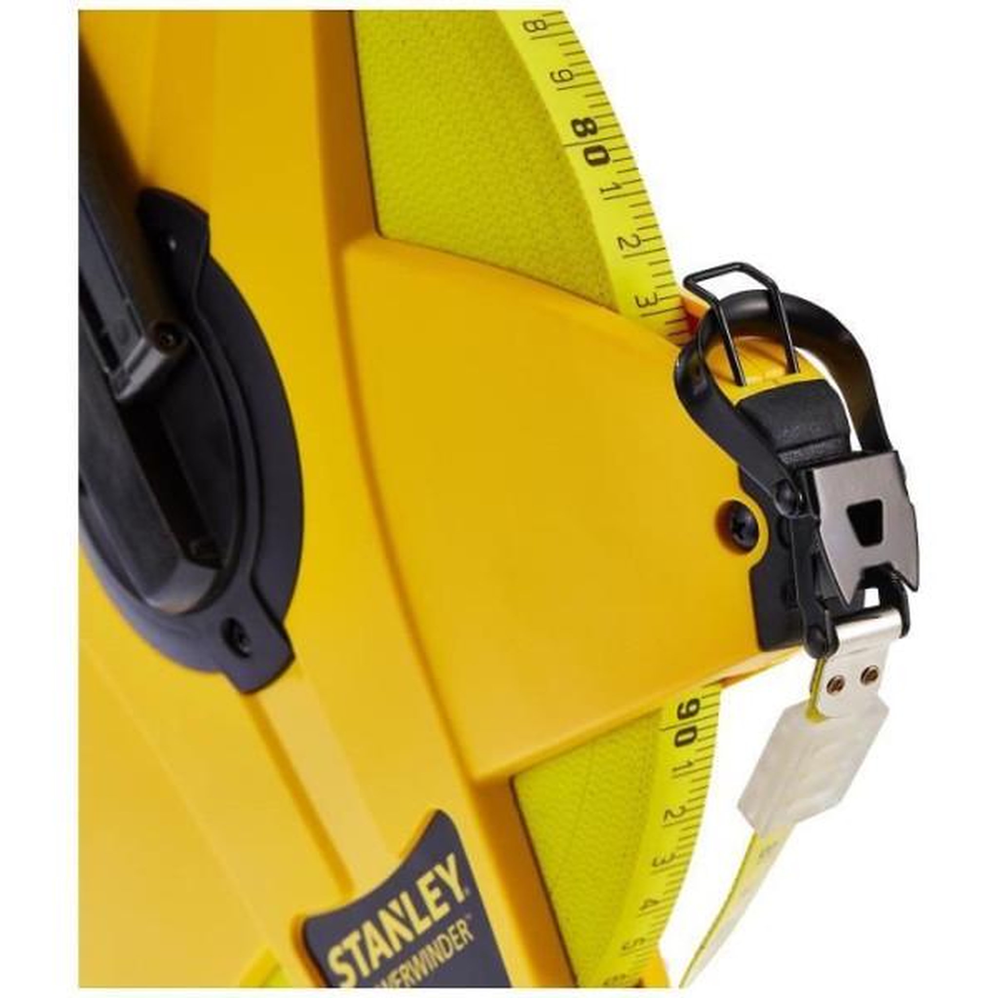Voir la diapositive 6 : Stanley Mesure longue ruban 100mx12,7mm fibre de verre powerwinder - stanley - 2-34-777