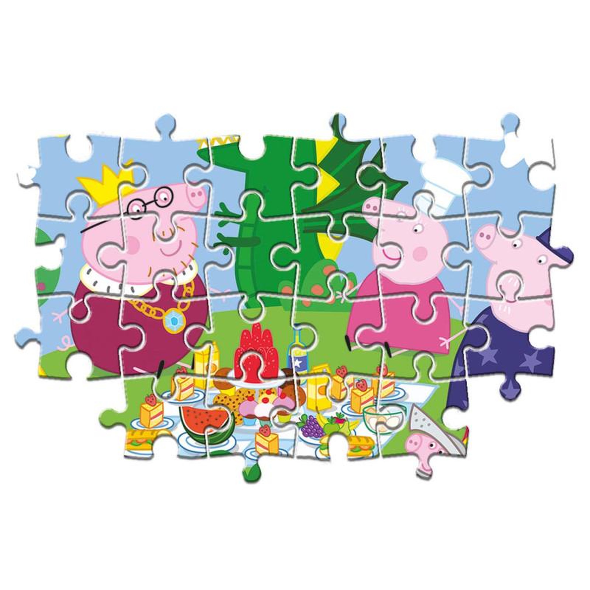 Voir la diapositive 4 : CLEMENTONI Clementoni Puzzle Peppa Pig, 2x20st.