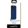 Voir la diapositive 2 : Bigben Connected Coque iPhone 14 Plus silicone+Dragonne bleu