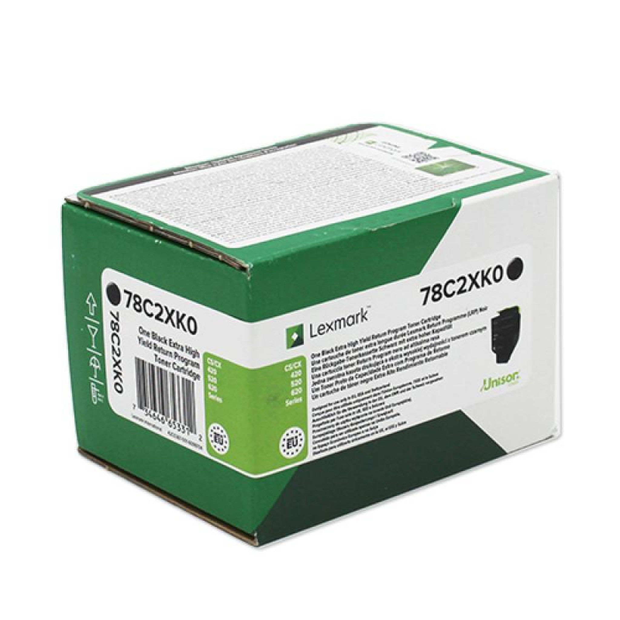 Voir la diapositive 2 : Lexmark Lexmark Toner Black Schwarz (78C2XK0)