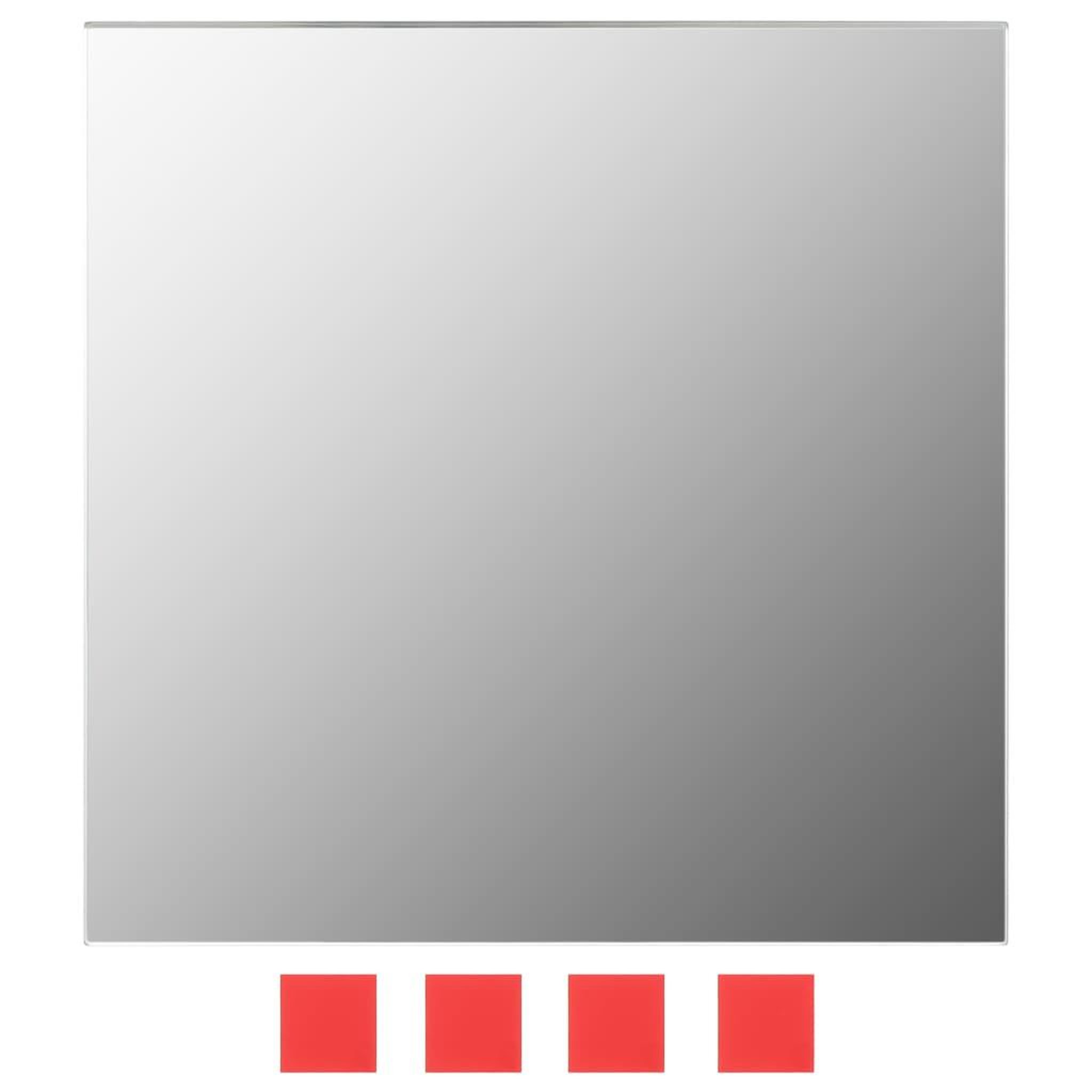 Voir la diapositive 4 : VIDAXL Ensemble de miroirs muraux carres 7 pcs Verre