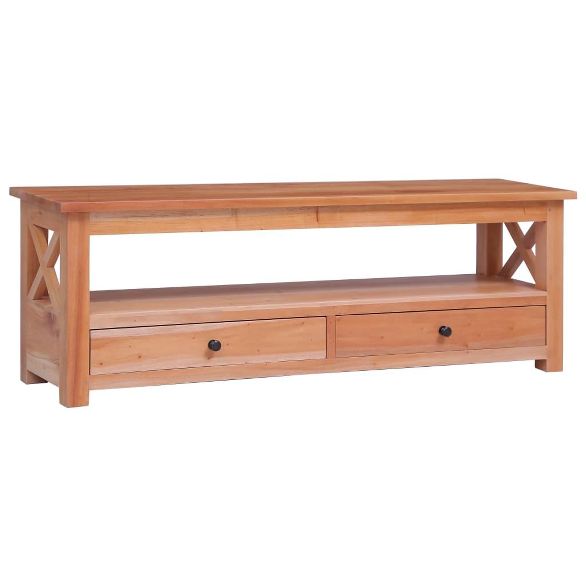 Voir la diapositive 1 : VIDAXL Meuble TV 120x30x40 cm Bois d'acajou massif