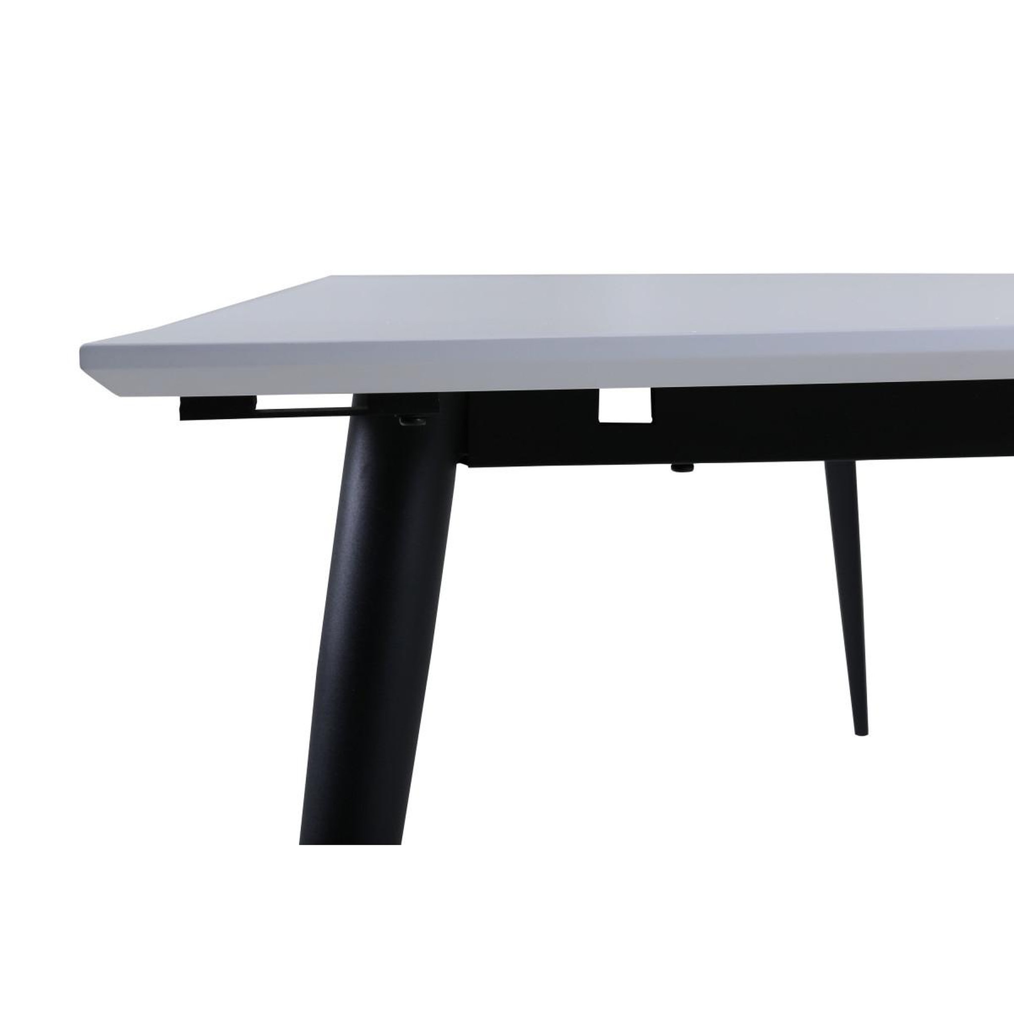 Voir la diapositive 6 : Paris Prix Table à manger extensible  jimmy  195-285cm blanc