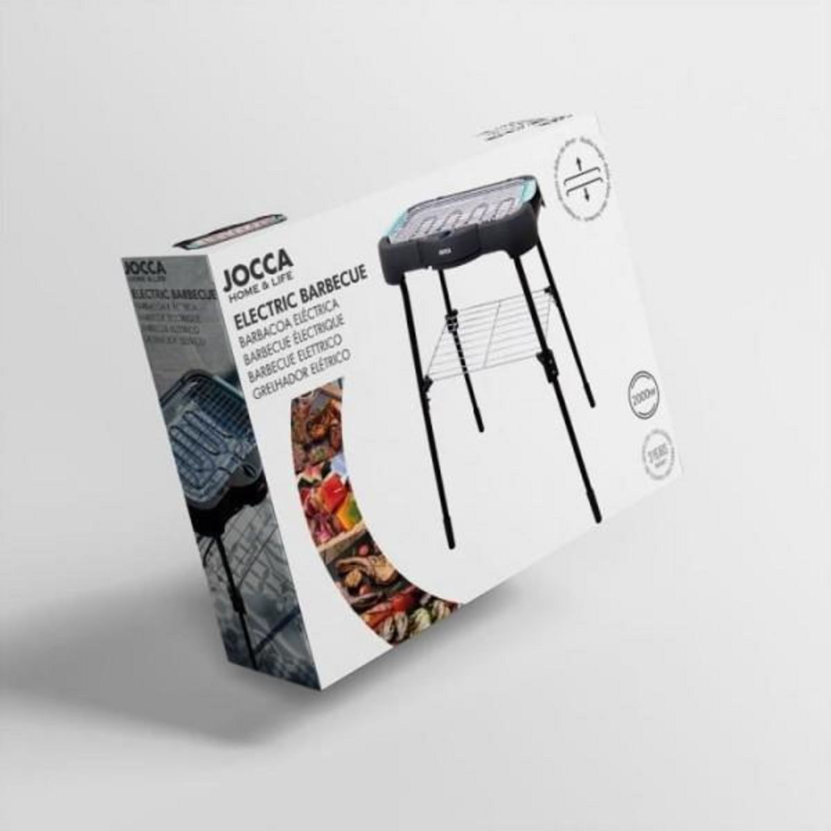 AAAAA Barbecue sur pieds - Électrique - JOCCA - 2379 - Noir