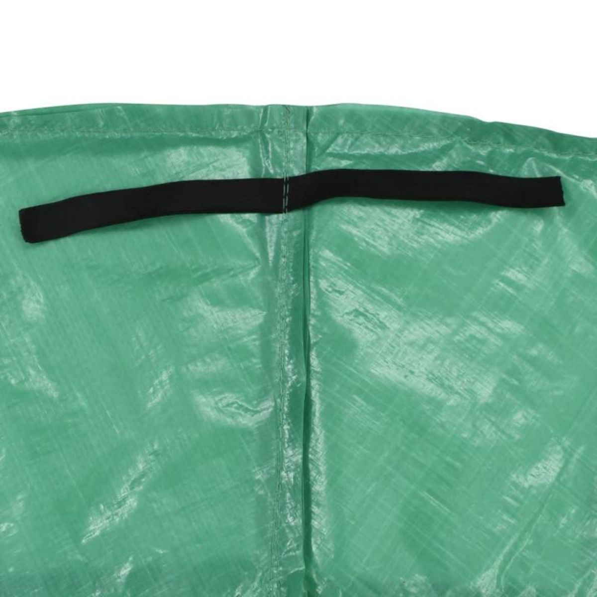 VIDAXL Coussin de sécurité PE Vert de trampoline rond de 3,05 m