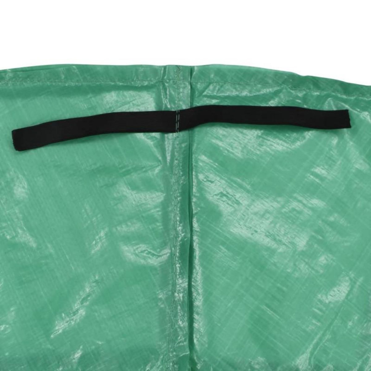 VIDAXL Coussin de sécurité PE Vert de trampoline rond de 3,05 m