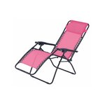 O'Colors Fauteuil relax de jardin - O'Colors - Multi positions - Rose