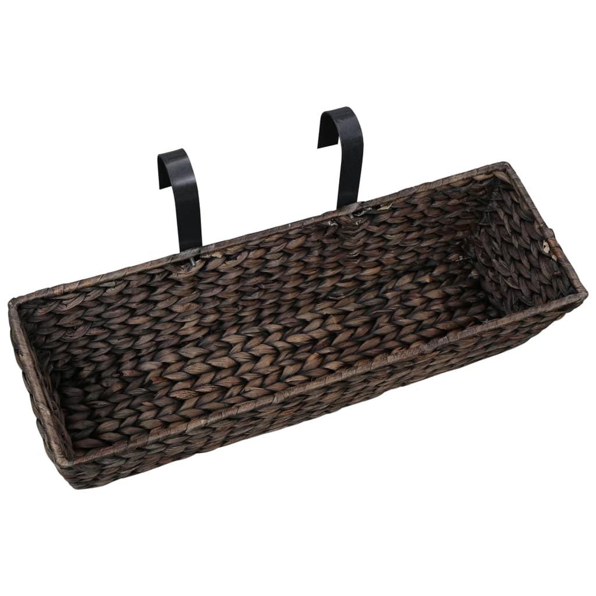 Voir la diapositive 5 : VIDAXL Jardinieres 2 pcs Jacinthe d'eau Marron